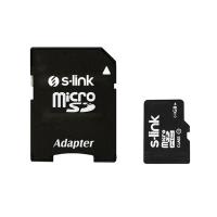 S-link SL-TF264 64 GB Class10 Adaptörlü Micro SD Kart Bellek - 1